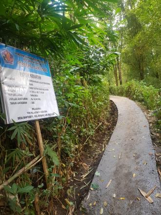   Betonisasi  Gang Kaliasem Banjar Dinas Taman Sari Desa Banyuseri
