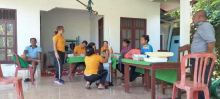 Giat Posyandu Banjar Dinas Taman Sari Desa Banyuseri
